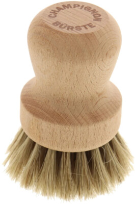 2 x Champignonbürste Pilzbürste Bürste Gemüsebürste - Naturborsten L 8 x D 6 cm
