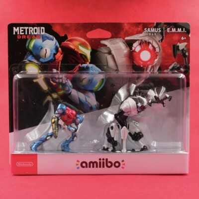 Nintendo amiibo Metroid Dread Samus & EMMI SWITCH With Tracking Number