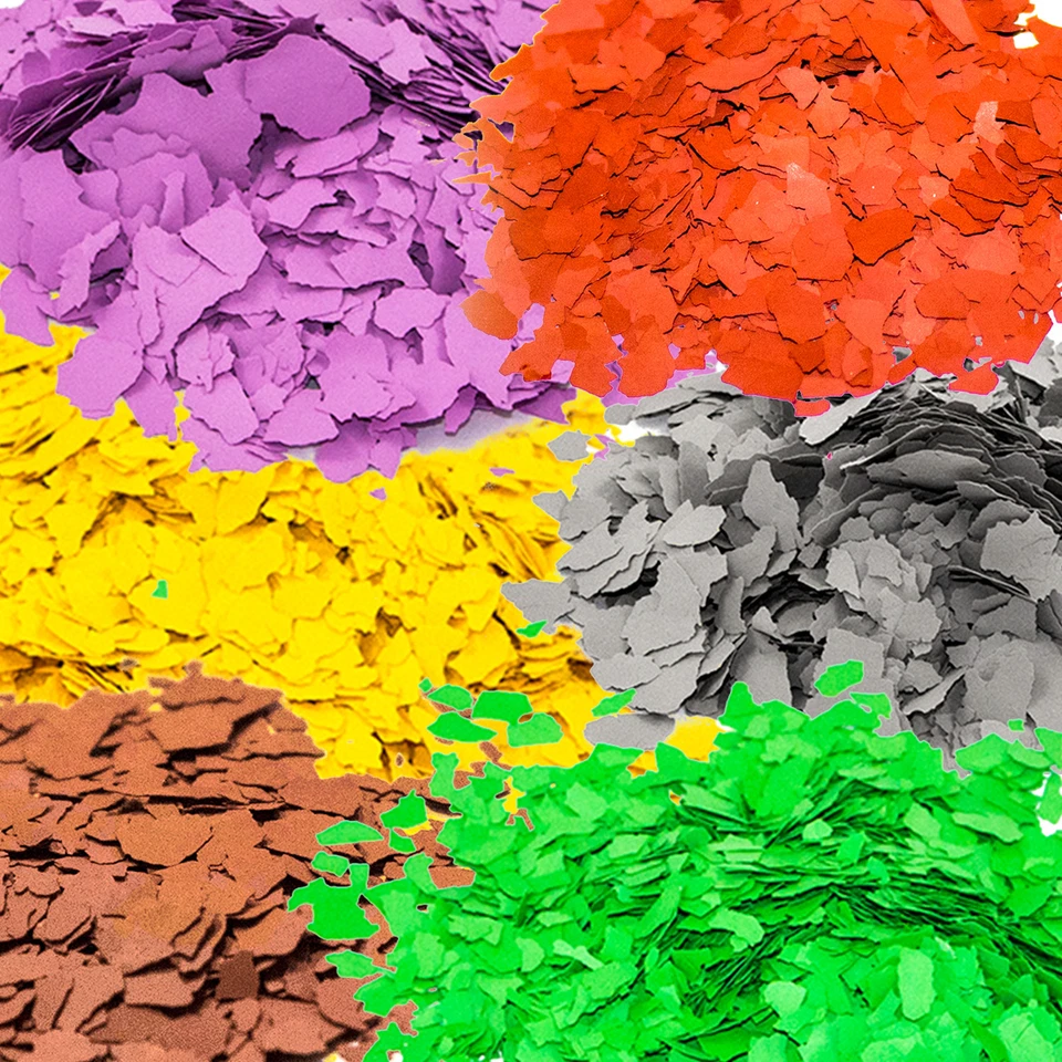 HOME PROFIS HPDC-100 Matt Dekochips Dekoflocken Farbflocken Farbpigmente Farbchips Decochips