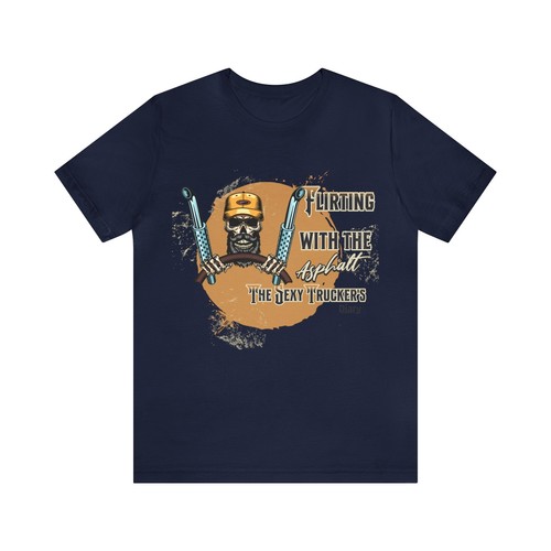 Camiseta de camión: coqueteando con asfalto - Diario sexy del camionero, regalo único para el conductor - Imagen 45 de 52