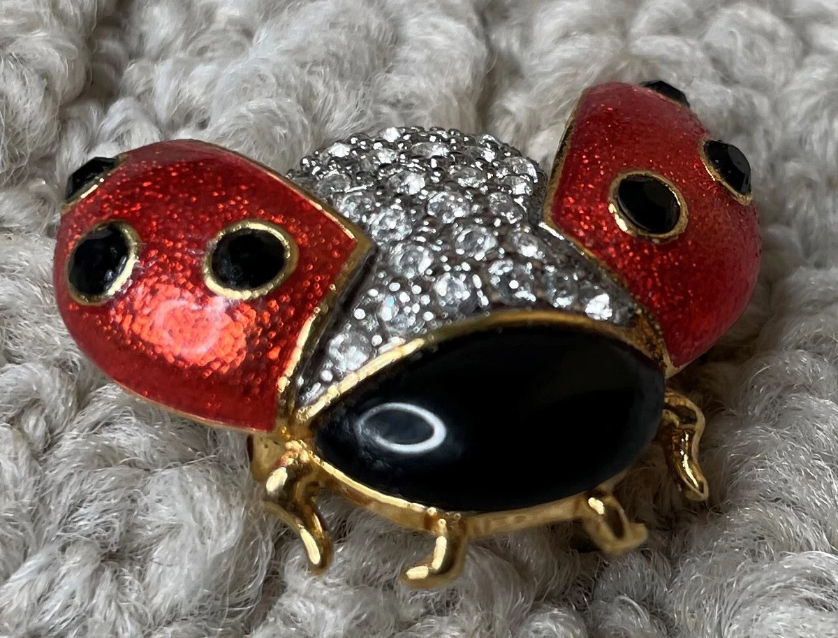 Ladybug brooch deals