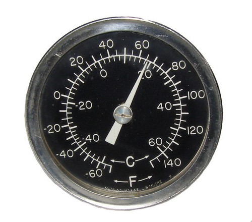 Indicador de temperatura exterior Manning Maxwell & Moore Piper PA-23-250 O.A.T Gauge - Imagen 2 de 6