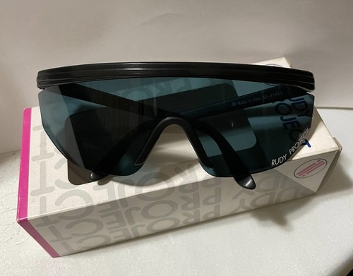 RUDY PROJECT DIFFUSION OCCHIALI CICLISMO BLACK LENTI SPECCHIATE VINTAGE  NUOVO | eBay