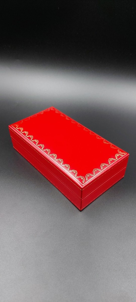 Cartier 赤 メガネケース CO 712 Genuine Cartier Glasses Red Hard Case CO712 | eBay