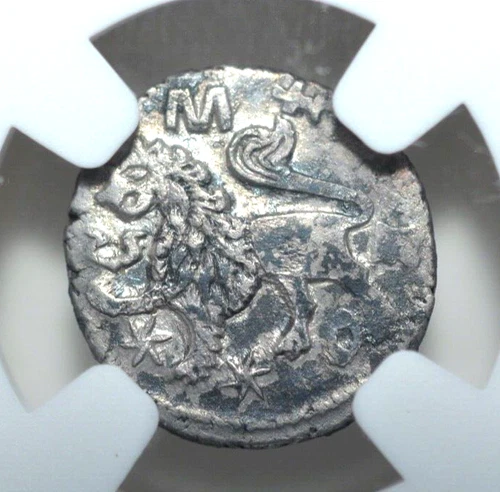 SERBIA DINAR, DJURADJ BRANKOVIC (1427-1456), AR DINAR, NGC CERTIFIED, ----77-