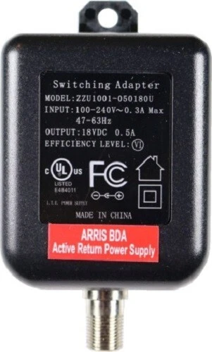 Amplificador de señal amplificador de señal Arris de 1 puerto, módem, TV, OTA, HDTV con retorno activo Foto 4 de 4