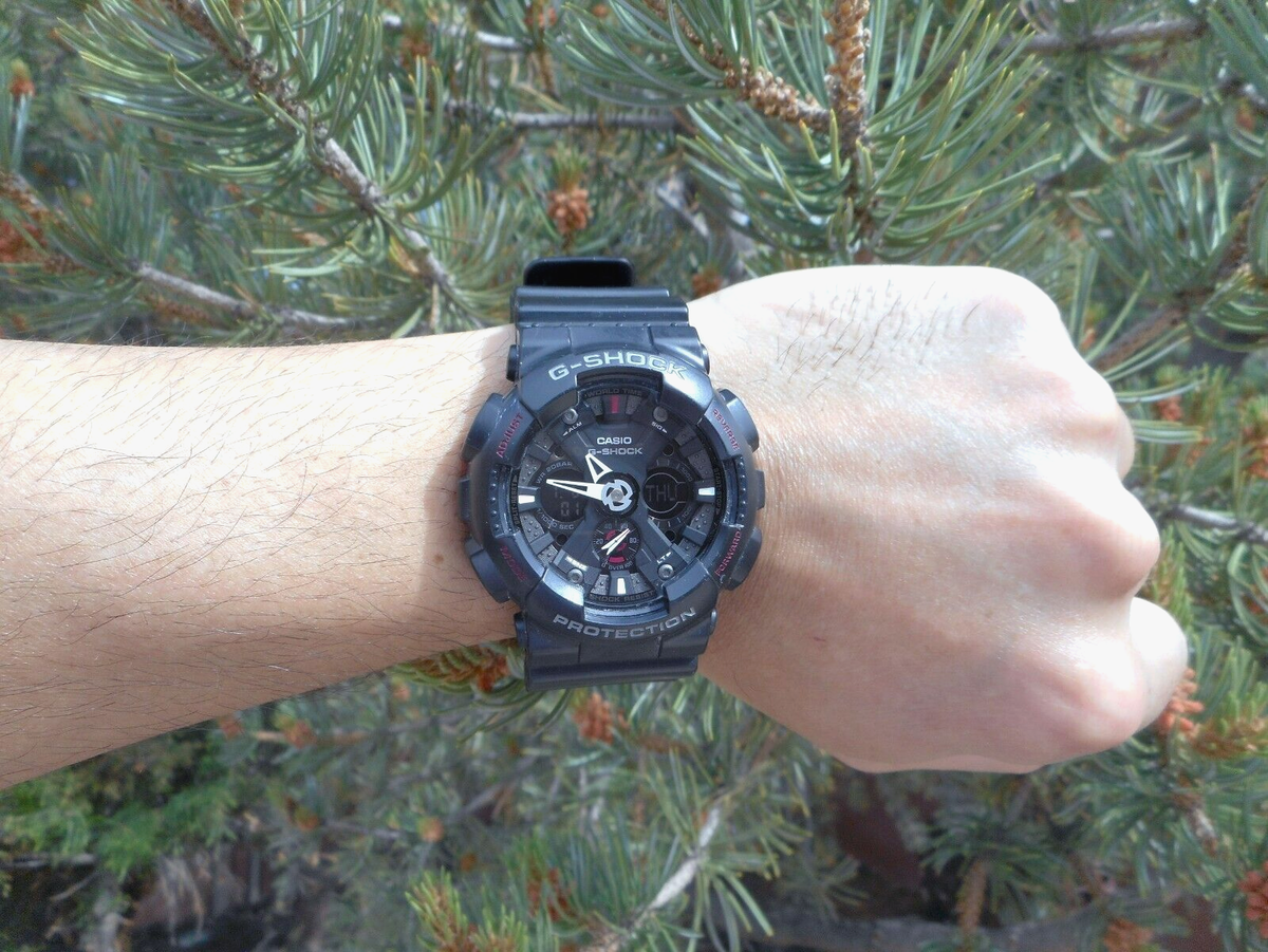 Casio G-Shock GA-120 (5229) -Black Men's Analog Digital Casio G-Shock GA-120 (5229) -Black Men's Analog Digital