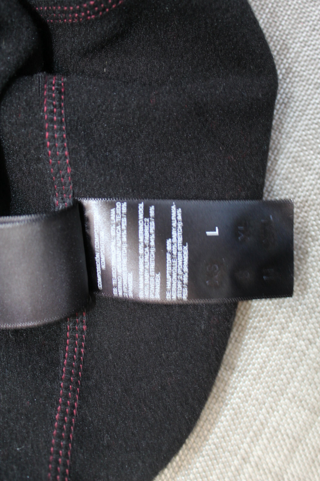 KARUKINKA KOJNIKEN MEN'S BLACK SWEATER RARE (ALL SOLD OUT) BLACK SZ L CHILE MINT image 9