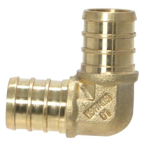 25 Pack XFITTING 5/8" X 5/8" Pex B Elbow,5/8" 90 Degree PexB Elbow Crimp Version
