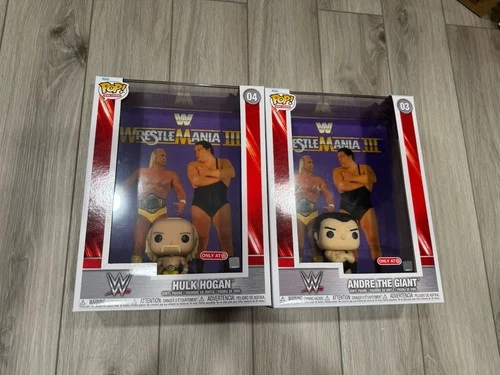 Funko POP! WWE Cover: Hulk vs Andre Hulk Hogan 04 Vinyl Figure WrestleMania III