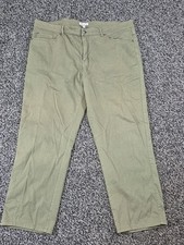 Peter Millar Ultimate Sateen Pants Mens 40x28 Green Straight Leg Cotton Stretch