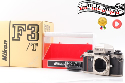 #ad Rare Unused in Box Nikon F3 T F3 Titan HP Silver Body Film Camera From JAPAN $2099.90