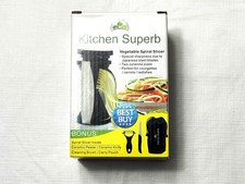 Vegetable Spiral Slicer-Kitchen Superb New In Box