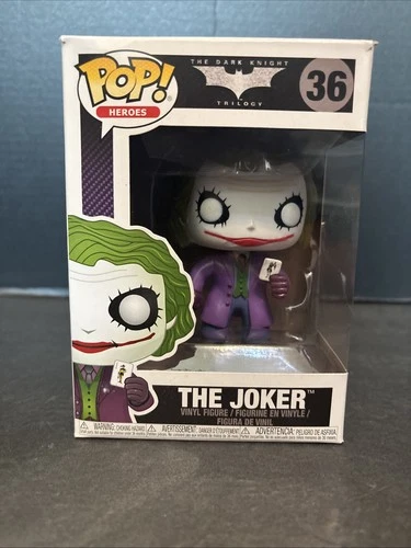 Funko Pop! Vinyl: The Joker #36 Dark Knight Trilogy DC Universe Figure