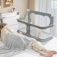 3 in 1 Baby Bassinet Bedside Sleeper Portable Crib, Co-Sleeping Baby Bed, Pla...