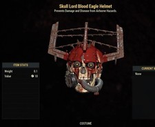(إكس بوكس) Skull Lord Blood Eagle Helmet and Suit طقم