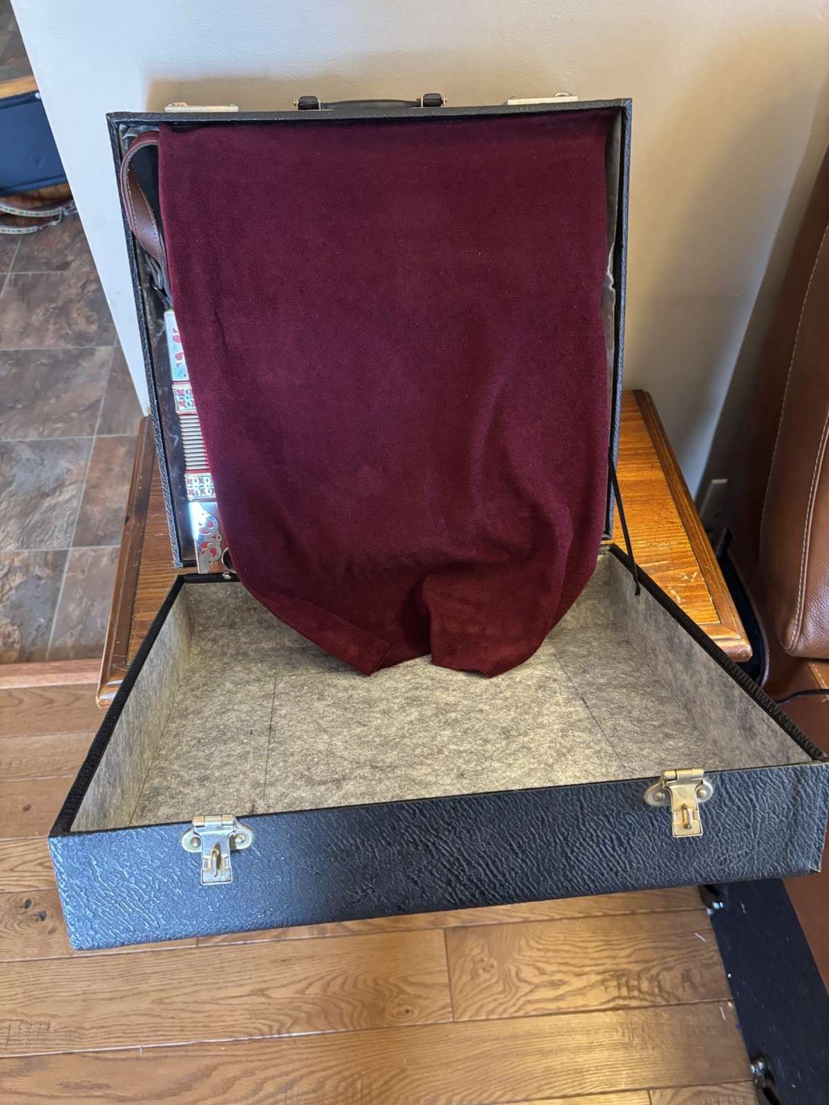 Slovenian Melodija 3 Row Diatonic Button Box Accordion Steirische Harmonika CFBb