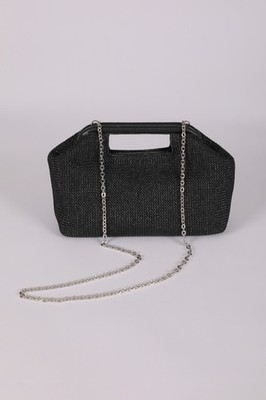 Shoulder Bag Clutch Bag Black Clutches Purse, Crossbody Bags with Chain