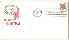 US #1243 FDC, 1964, HF