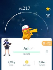 Cappello di cenere Shiny Pikachu - Pokemon Go