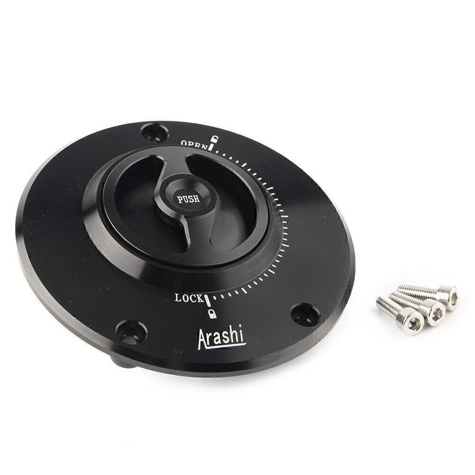 Fuel Gas Tank Cap Cover Fit Kawasaki NINJA ZX6R ZX10R ER-6F/N Z800 Z750 Z1000 - Изображение 3 из 4