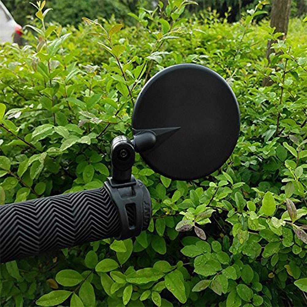 Adjustable Rearview Handlebar Wide Angle Convex Mirror Cycling Rear View