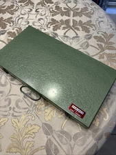 Vintage Hanimex 2x2 Film Slide Holder , Metal Cabinet