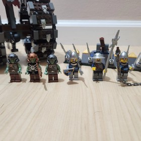 Lego Troll Battle Wheel 7041 Castle Fantasy Era 100% Complete Crown Knights Set