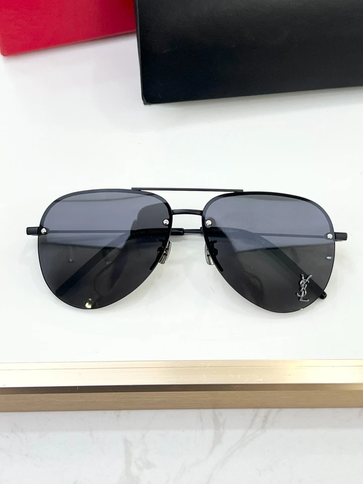 Gafas de sol unisex Saint Laurent CLASSIC11M marco de metal 59□13-145 Foto 3 de 4