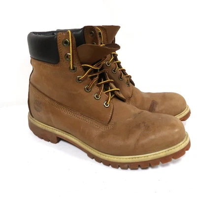 Timberland Premium Heritage 6-Inch Boot Waterproof Winter Boots Mid Tan 12.5