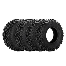 Set 4 ATV Tires 26x11-12 26x9-12 UTV All Terrain 6PR Heavy Duty 26x9x12 26x11x12