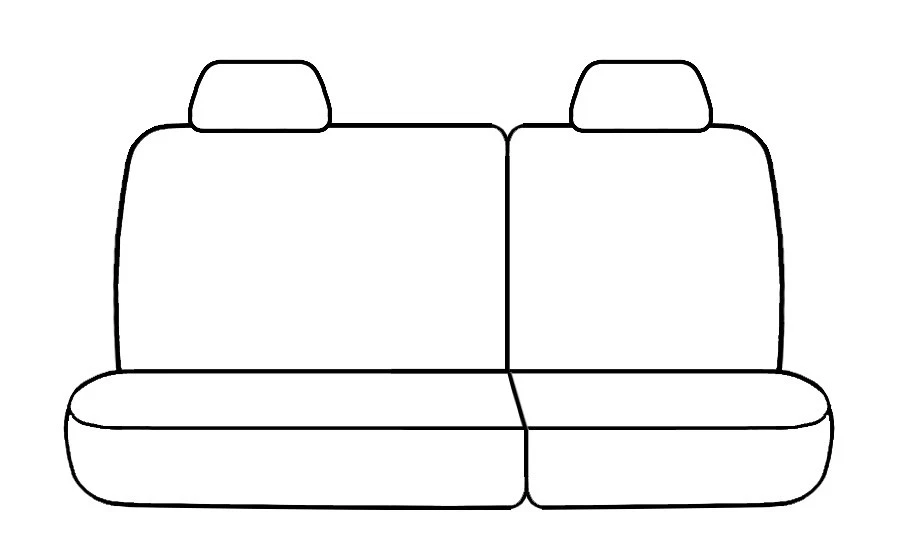 For 2006-2009 Dodge Ram Seat Covers,  Front and Rear Set in Silver Leatherette - Image 3 of 3