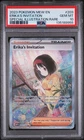 2023 POKEMON MEW EN-151 SPECIAL ILLUSTRATION RARE #203 ERIKA'S INVITATION PSA 10
