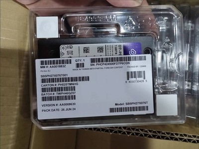 Solidigm Intel D7 PS1010 7.68TB SSD 2.5'' U.2 NVME PCIe5.0 X4 SB5PH27X076T001