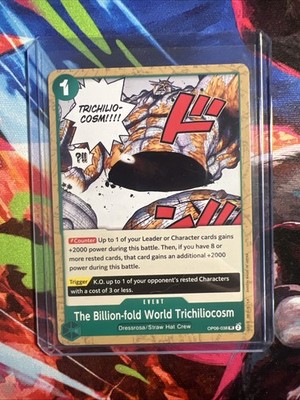 The Billion-fold World Trichiliocosm OP06-038 English PRB01 One Piece Card Game