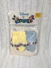 Vintage Disney Babies Minnie Mouse Socks Sz 4-6.5 New Old Stock