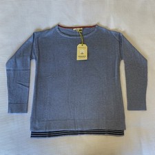 Image of White Stuff Ladies Olivia Jumper Light Blue Size 8