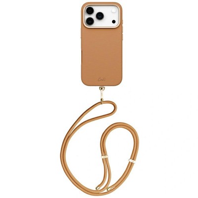 UNIQ Coehl Mirelle Apple iPhone 17 Pro Magnetisches Ladegerät braun