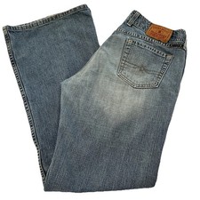 Lucky Brand Dungarees Jet Better Wmns Jeans Size 10/32 Bootcut USA Made Vintage