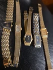 5 Vintage Seiko Wrist Watches, With Bands