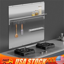 Stainless Steel Backsplash 30X30.7Inch Range Hood Stove Backsplash for Kitchen
