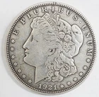 1921-D Morgan Silver Dollar $1 Final Year Denver 90% Silver Raw