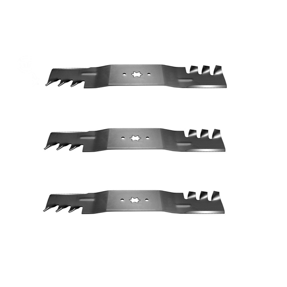 Qty 3: Commercial Mulching Blade Fits Toro Replaces 112-0931-TOOTHED