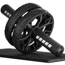 Upgraded Ab Roller Wheel, Abdominal Core Workout Equipment for Home Gym with ...