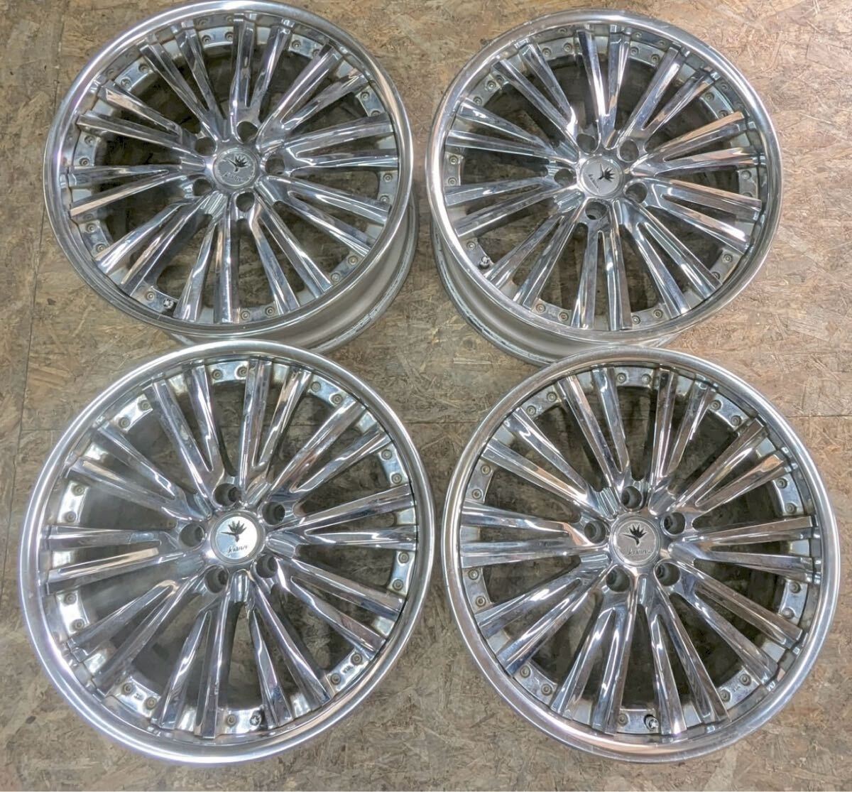 JDM WEDS Kranze MAGISS 19 inch 8.5J34 PCD 114.3 Hole 5H