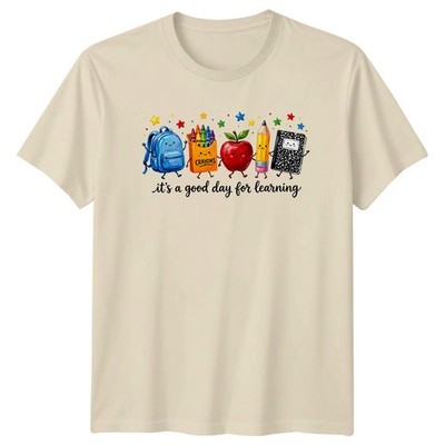 Süßes Schulbedarf T-Shirt It's A Good Day For Learning Geschenk für Lehrer