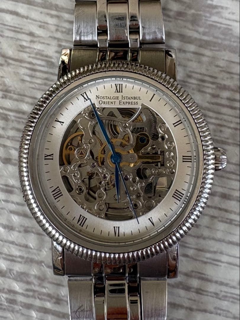 Mens Skeleton Orient Express Watch Istanbul Nostalgia - vintagewatches.pk