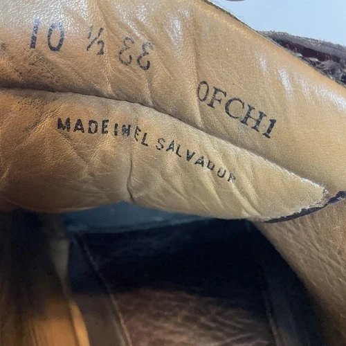 L.L. Bean Allagash Bison Brown Leather Moc Toe Chukka Boots Men Size 10.5EE Wide - Image 2 of 4