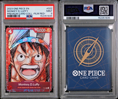 【PSA10】　ルフィ　P-022 フィルムレッド Monkey.D.Luffy (Premium Card Collection -ONE PIECE FILM RED