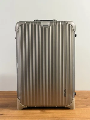 Rimowa Topas Private Jet Leather Check-in M (preLVMH) Made in Germany 23235 TOP - Bild 1 von 4